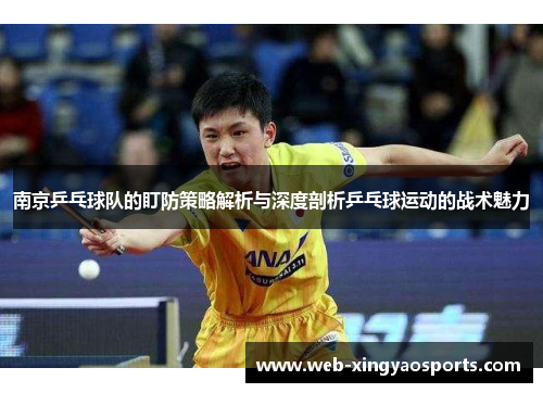 南京乒乓球队的盯防策略解析与深度剖析乒乓球运动的战术魅力